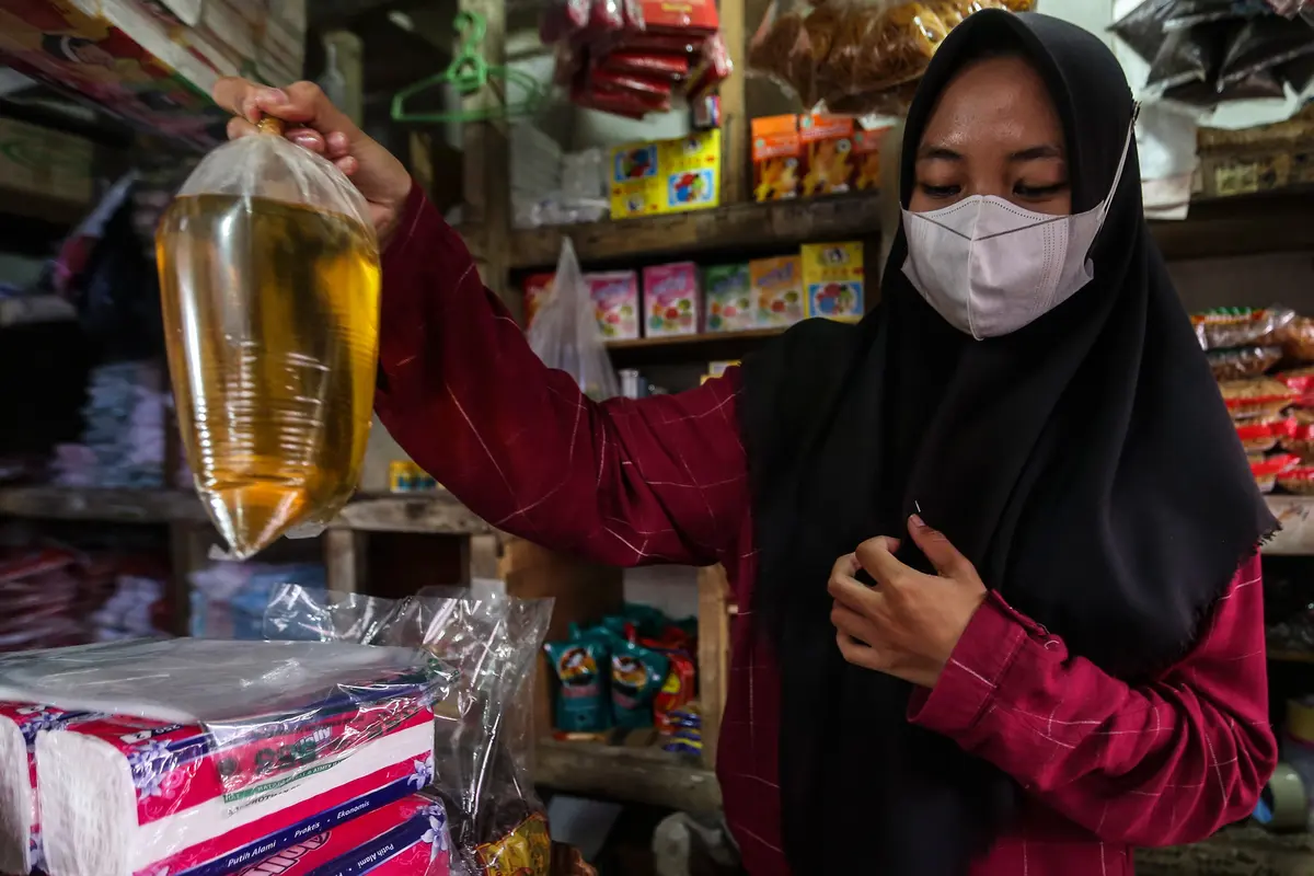 Minyak Goreng Satu Harga Rp 14.000 per Liter Berlaku