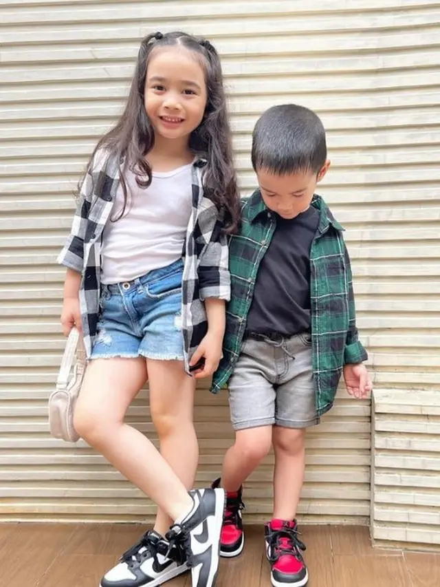 Raqeema dan Rasheed, anak Nabila Syakieb (Instagramnsyakieb85)