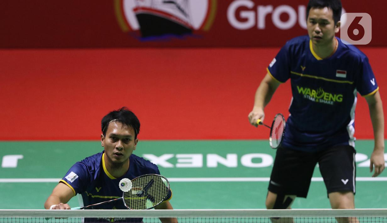 Mereka perlahan membangun keunggulan 7-3, 11-7, hingga 14-9.  (Liputan6.com/Helmi Fithriansyah)