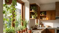 10 Tanaman Hias yang Bisa Percantik Tampilan Dapur dan Membuat Ruang Lebih Segar