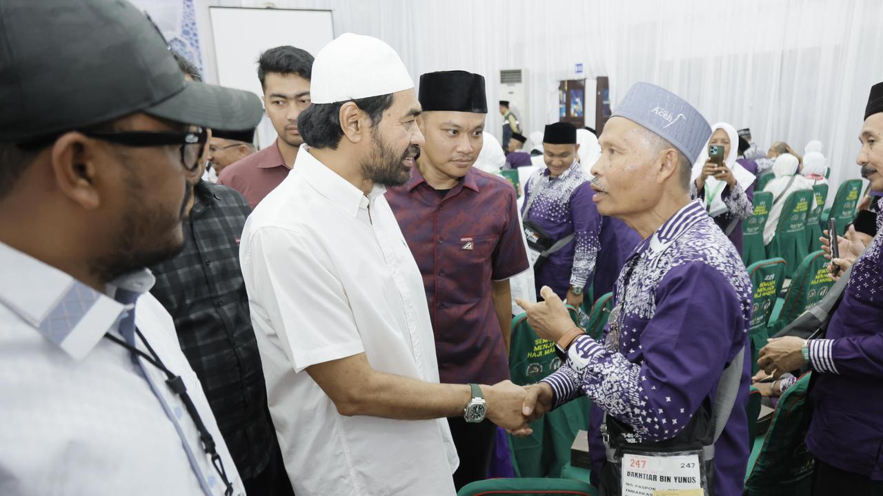 Gubernur Aceh Ingatkan Jemaah Haji selalu Sabar, Jangan Marah-Marah