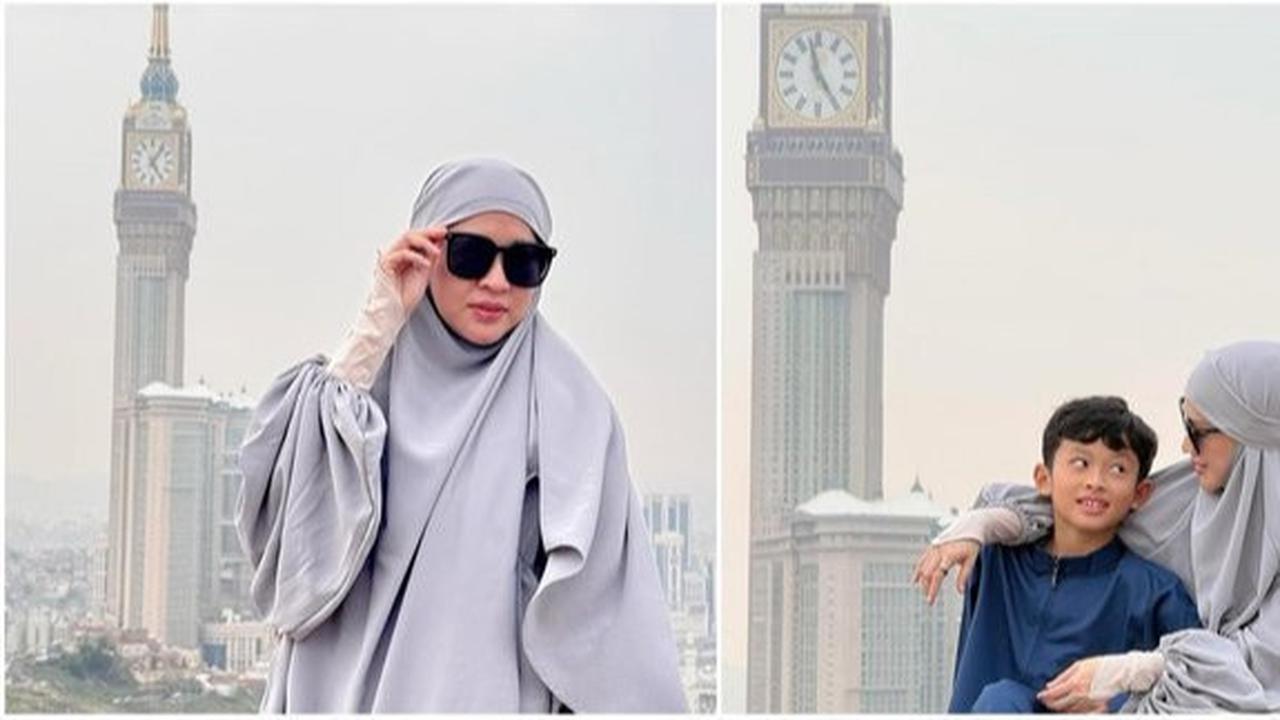 Intip Potret Dapur Okie Agustina dengan Motif Marmer yang Menawan