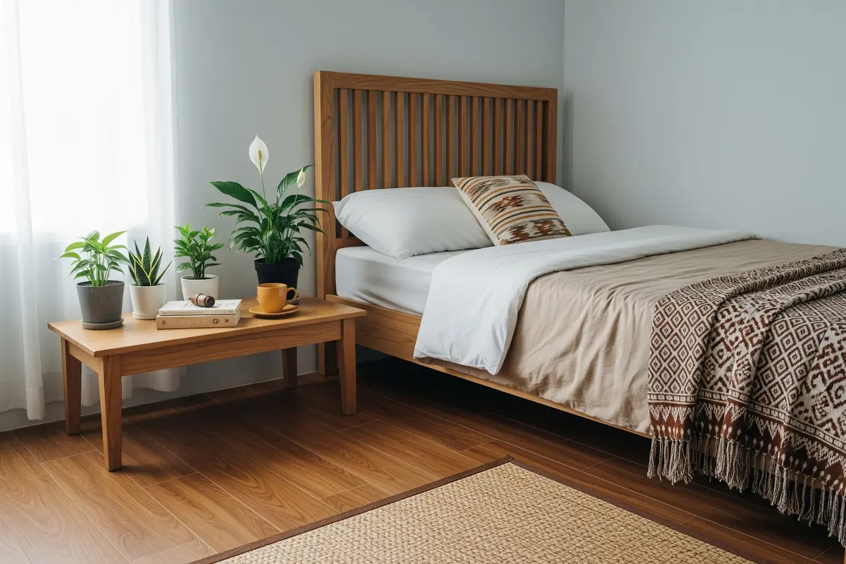 Sudut Cozy di Kamar Tidur