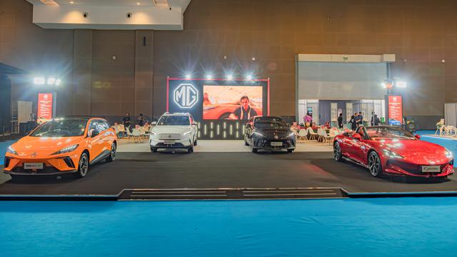 MG Pamer Lini Lengkap Mobil Listrik di PEVS 2025 (ist)