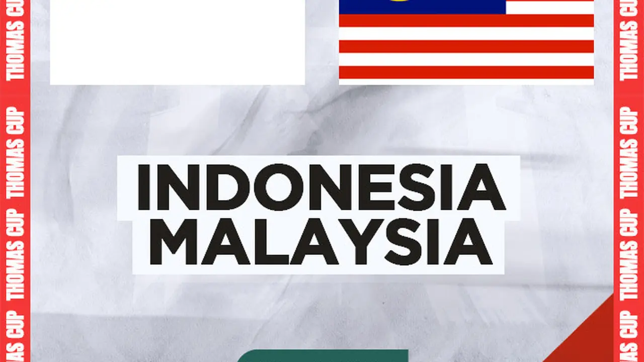 Piala Thomas - Indonesia Vs Malaysia