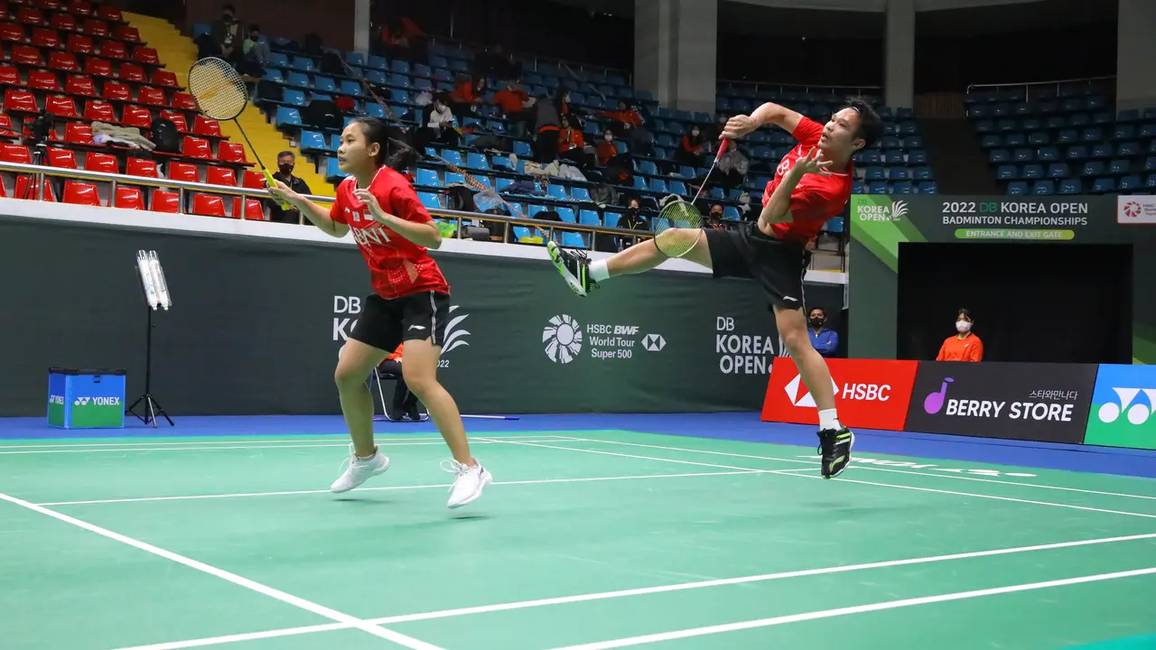 Rinov Rivaldy/Pitha Haningtyas Mentari - Korea Open 2022 - 8 April