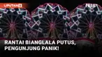Rantai Bianglala di Pasar Malam Trenggalek Putus