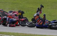 Kecelakaan Parah Jack Miller di MotoGP Malaysia: Kepala Terbentur Ban dan Kaki Terlindas Motor