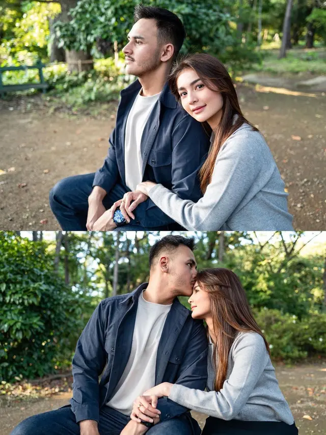 6 Potret Marco Ivanos Sepupu Raisa Lamar Artis FVT Debi Sagita, Romantis di Jepang