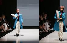 10 Potret Reza Arap Tampil jadi Model, Gayanya Memukau saat Melenggang di Catwalk