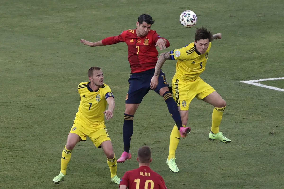 Piala Eropa 2020 Spanyol melawan Swedia: Victor Lindelof