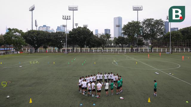 Latihan Timnas Indonesia U-20 untuk Piala Asia U-20 2023