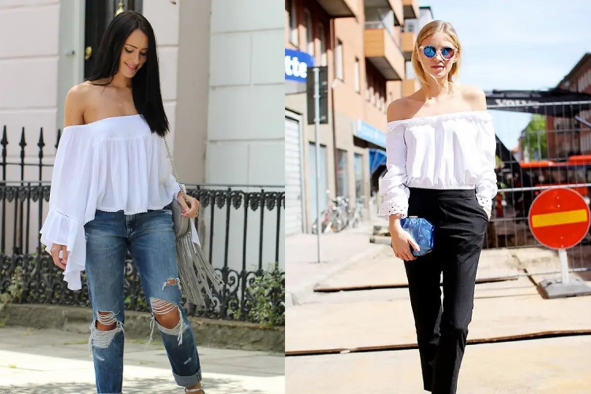 8 Style Menarik dengan Baju Sabrina