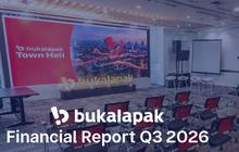 Bukalapak Raup Pendapatan Rp 5,6 Triliun Hingga September, Pertahankan Adjusted EBITDA Positif