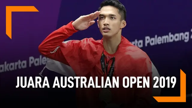 VDEO: Lawan Anthony, Jonatan Christie Juara Australian Open 2019