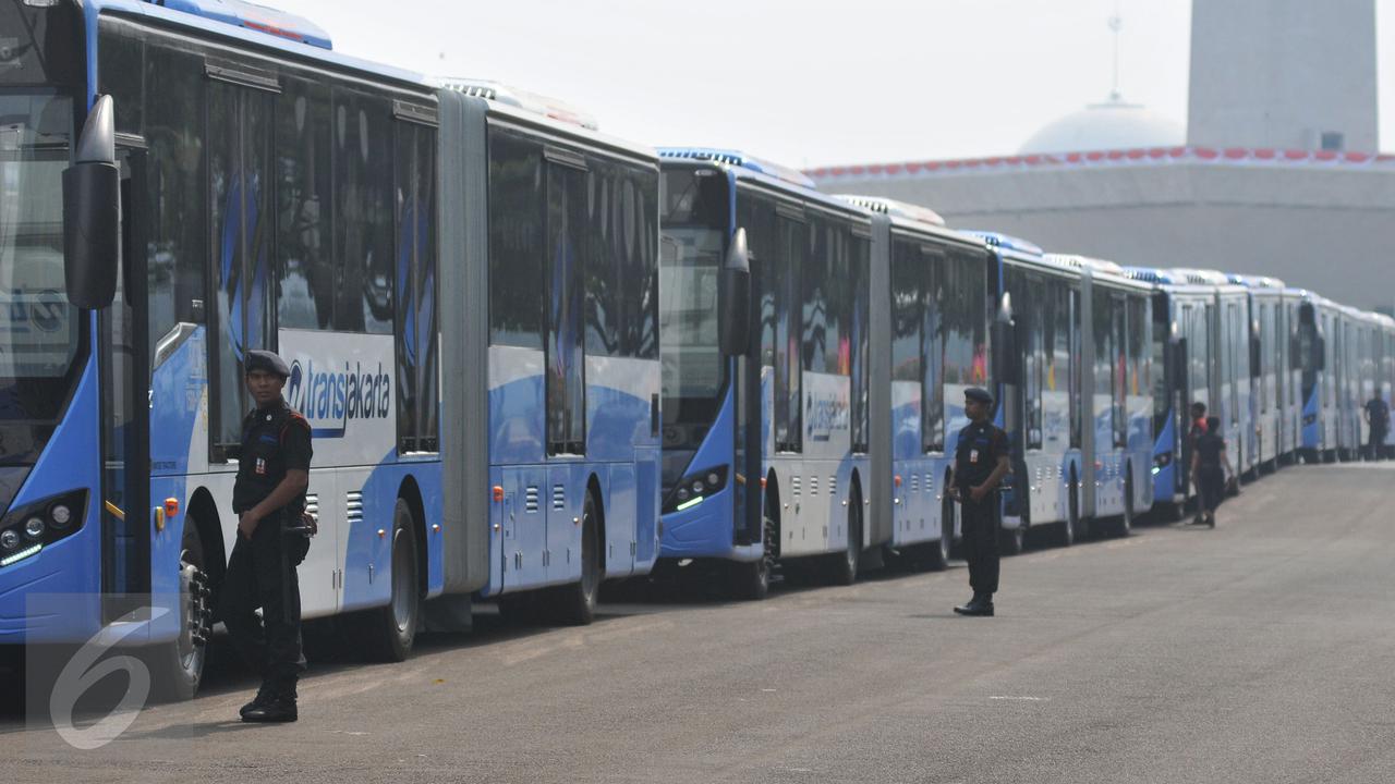 Ultah DKI, 20 Bus Transjakarta Scania Diluncurkan