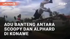 Kecelakaan terjadi di Jl. Poros Kendari - Unaaha, Desa Lasoso (12/01/2025). Honda Scoopy tanpa plat nomor dikendarai 2 pelajar SMKN 1 Kendari