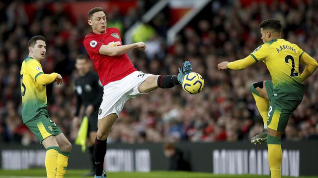 Manchester United Permak Norwich City di Old Trafford