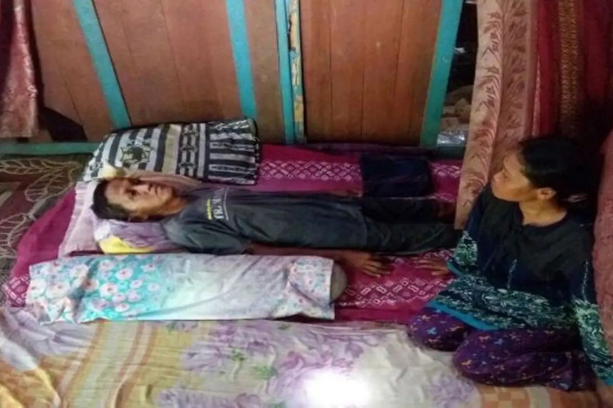[Bintang] Kisah Pak Dho, Petani yang Menderita Hydrocepalus dan Stroke