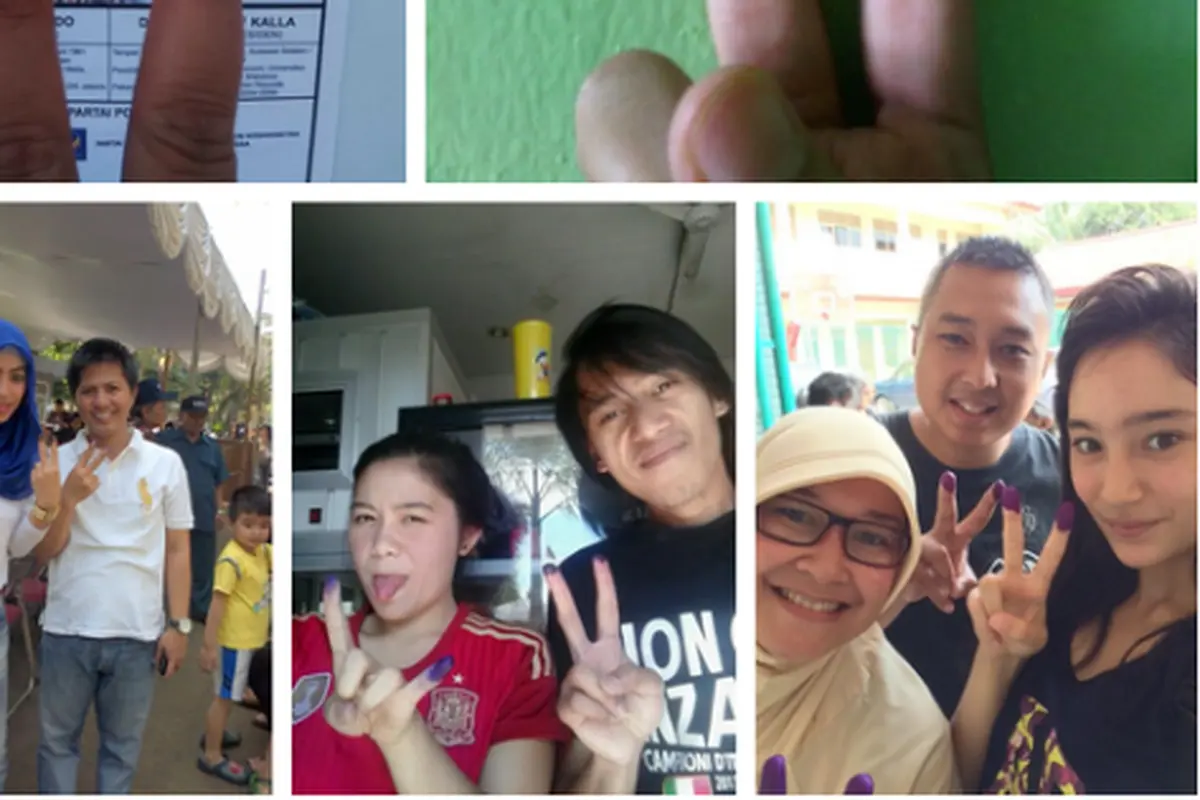 Selfie '2 Jari Bertinta' Jadi Tren di Twitter