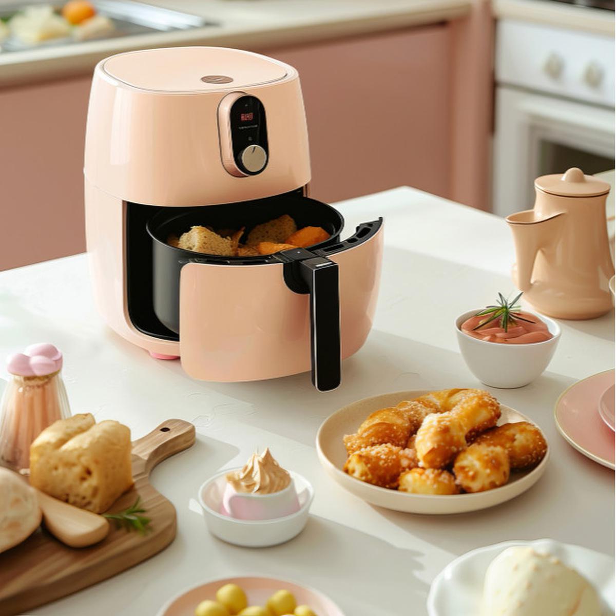 Ilustrasi Memasak dengn Air Fryer