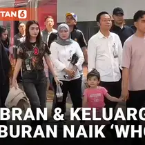 Libur Panjang, Gibran Ajak Keluarga ke Bandung Naik Kereta Cepat &lsquo;Whoosh&rsquo;