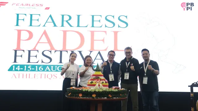 Keseruan Fearless Padel Festival 2026