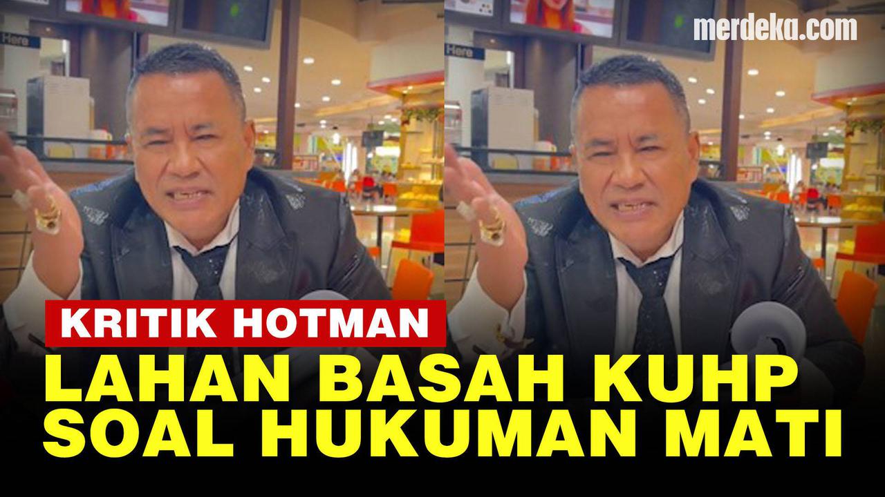 VIDEO: Hotman Kritik Keras KUHP Baru Soal Hukuman Mati: Lahan Basah Buat Kalapas