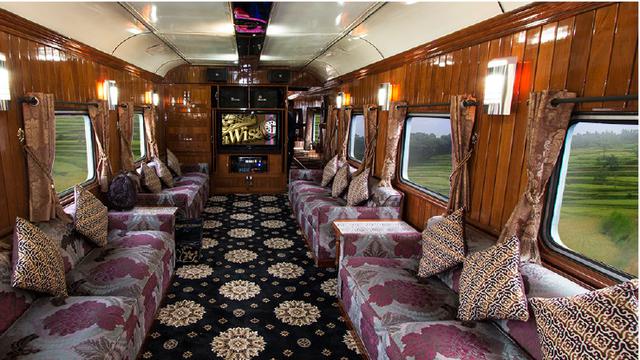 Mengintip Fasilitas Mewah Kereta Api Bandung-Yogyakarta Seharga Rp25 Juta