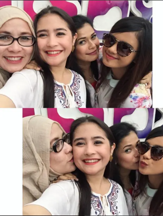 "Selamat hari Ibu!! ❤️ #inbox" (via instagram/@prillylatuconsina96)