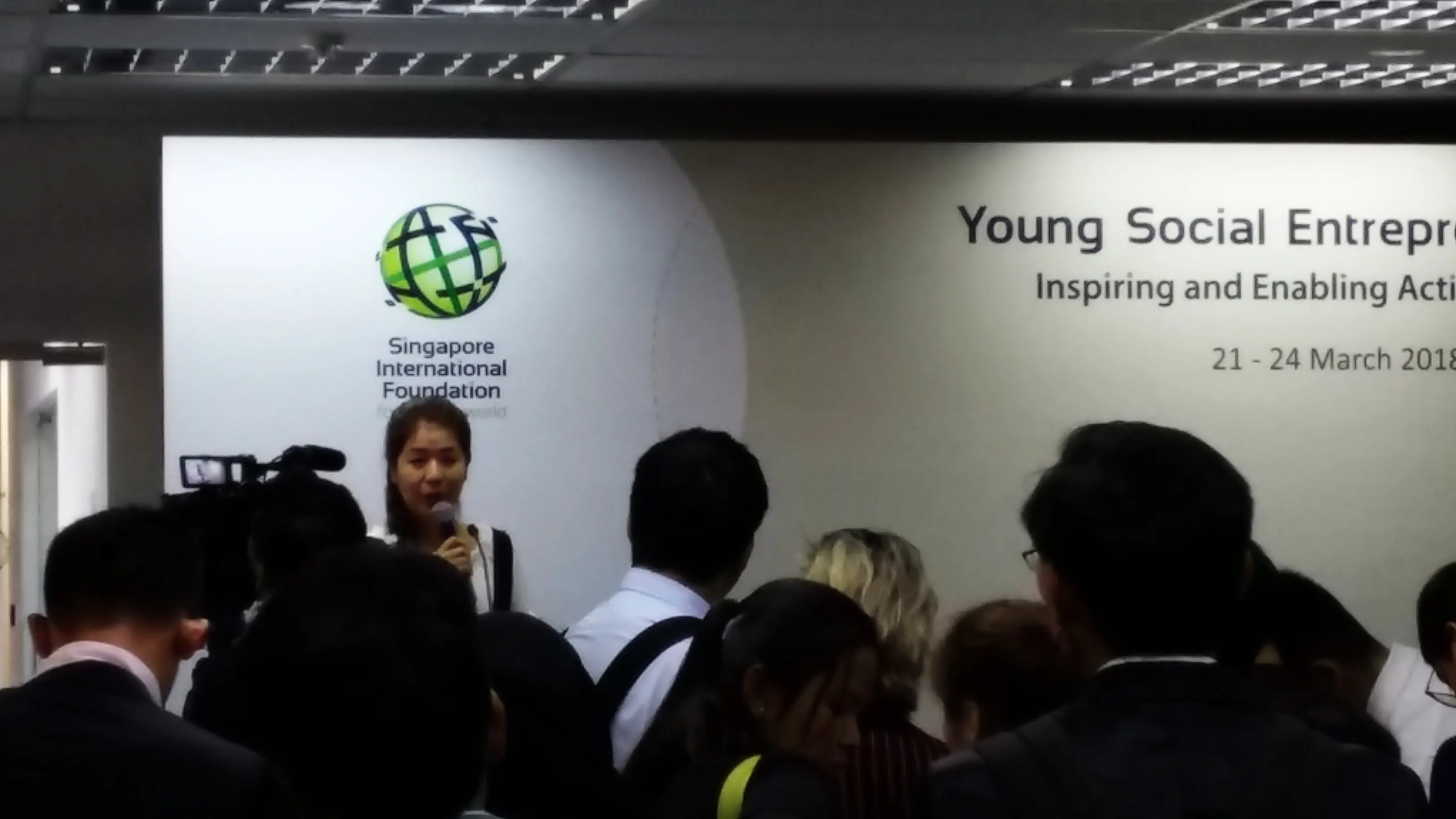 Pengumuman 16 besar Young Social Entrepreneurs 2018 di Singapura. (Liputan6.com/Anri Syaiful)