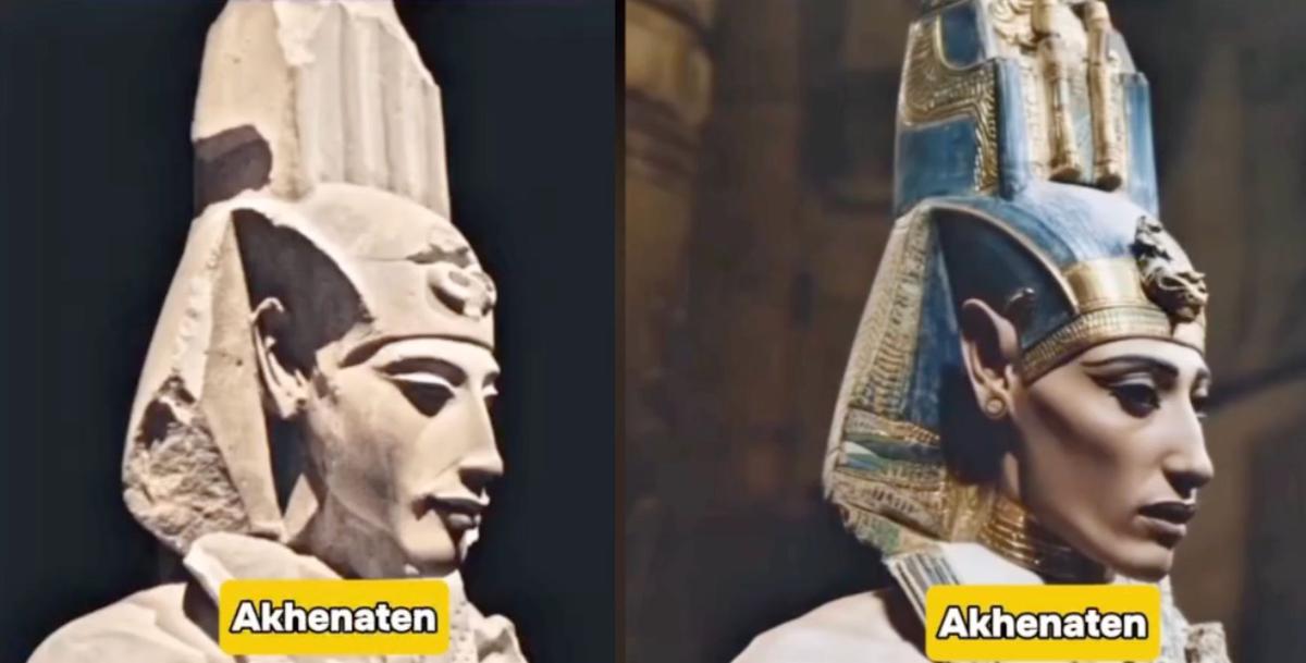 Begini Wajah Cleopatra hingga Firaun Direkayasa AI, Penampakannya Bikin Takjub