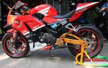 Honda CBR Merah Tebar Otot di Mana-Mana