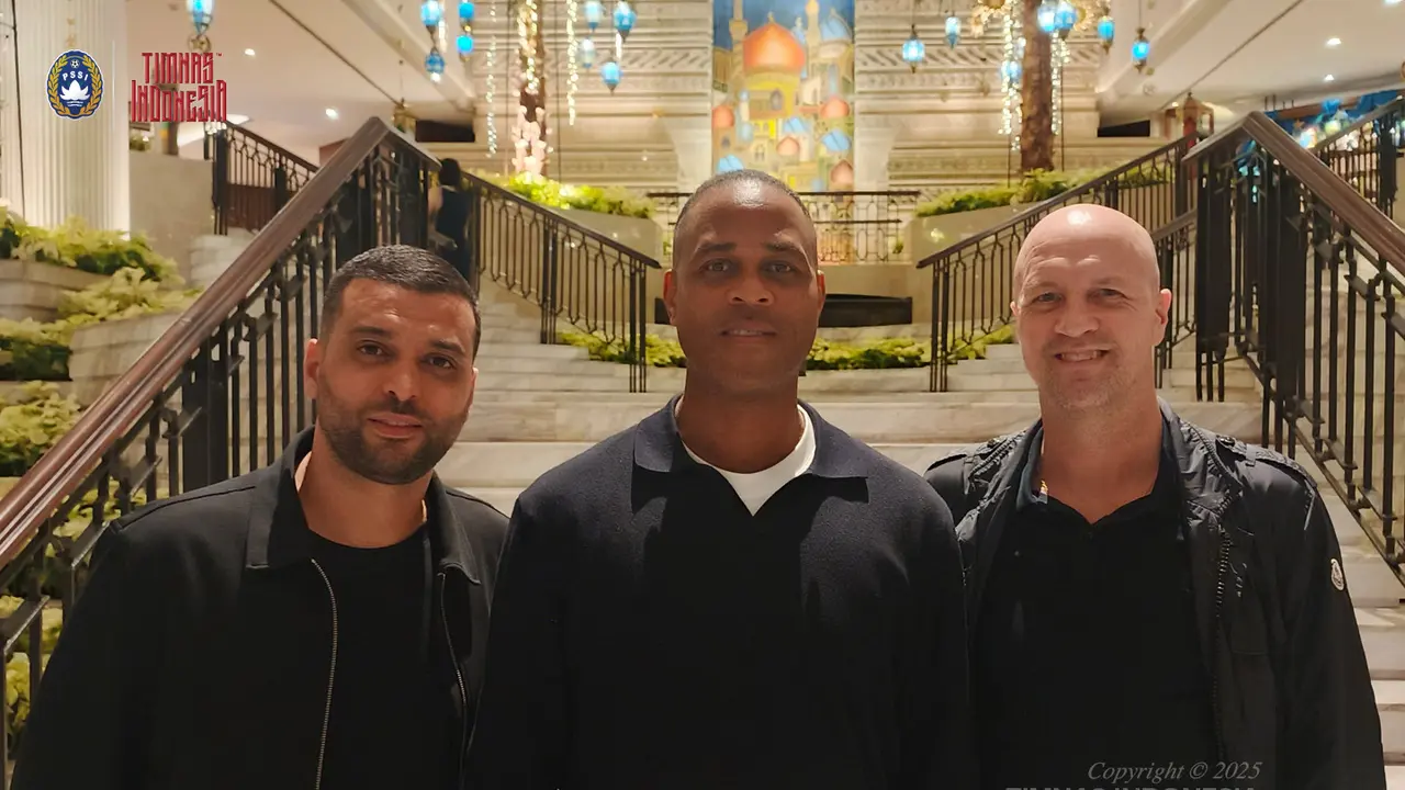 Patrick Kluivert dan Jordi Cruyff Tiba