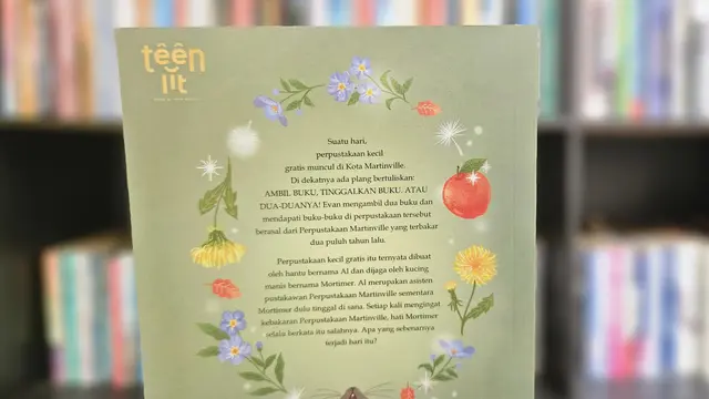 Blurb Novel The Lost Library./doc. Endah