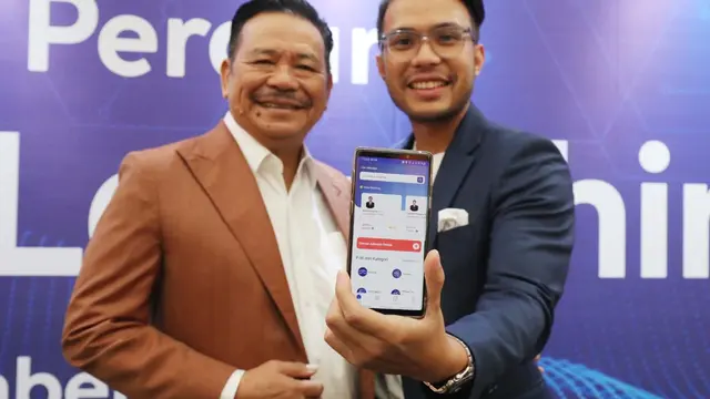 Yakup Hasibuan dan ayahnya Otto Hasibuan.