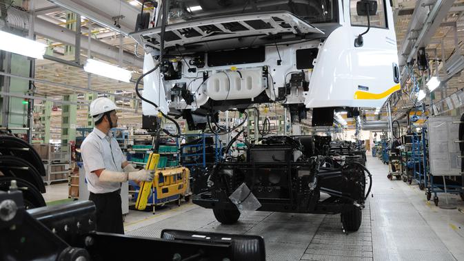 Commercial vehicle juga dirakit di sini (Mahindra)