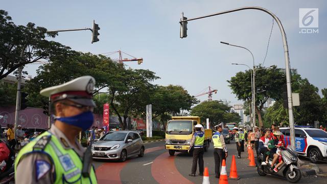 Parkir Penuh, Pintu 10 GBK Ditutup untuk Mobil