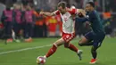 Bayern Munchen meladeni Arsenal dengan modal hasil imbang 2-2 di Emirates Stadium pekan lalu. (Michaela STACHE / AFP)