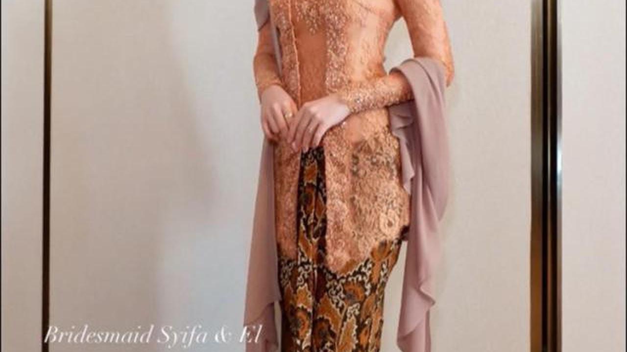 7 Detail Kebaya Bridesmaid Pernikahan Syifa Hadju dan El Rumi, Pancarkan Keanggunan