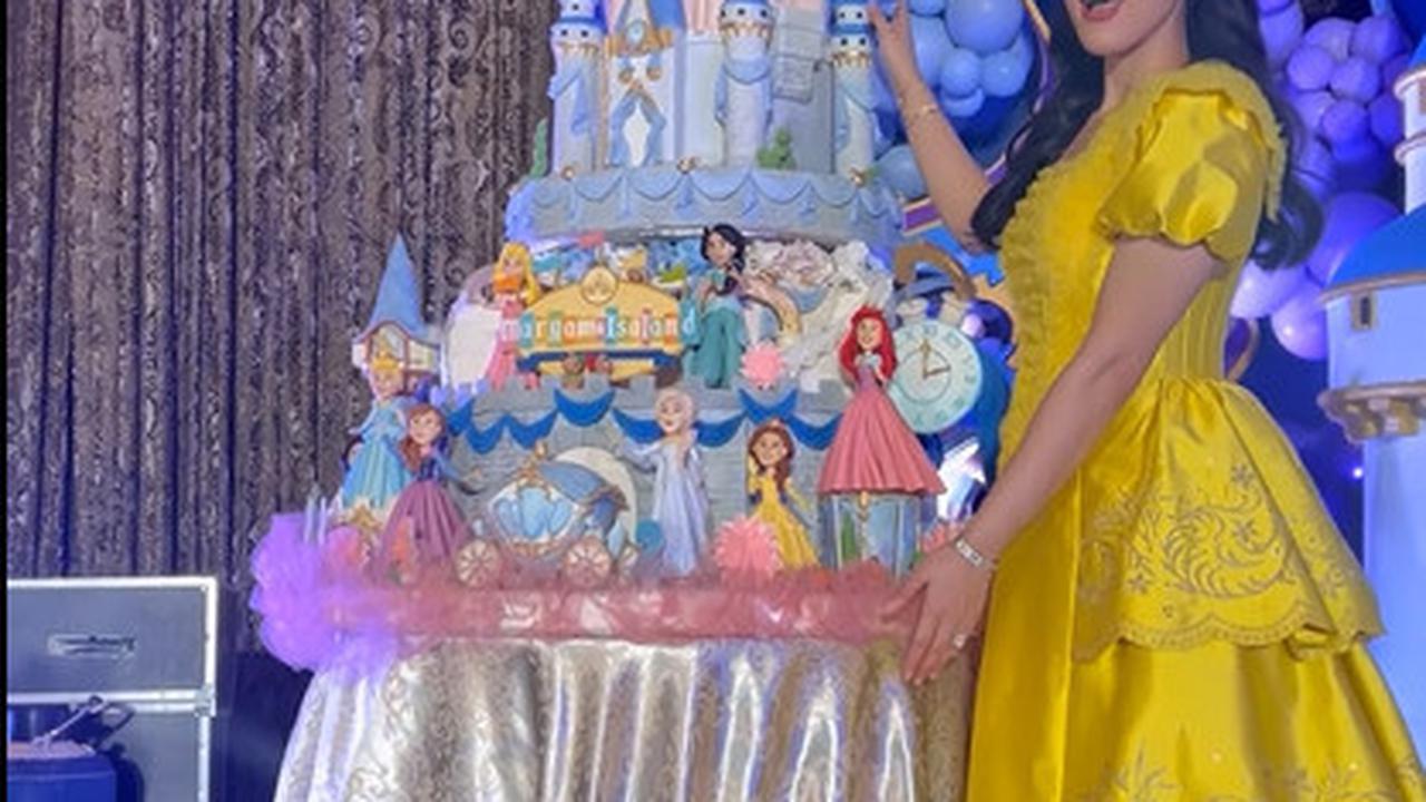 Kehebohan Ulang Tahun Maryam dan Isa Anak Tasya Farasya, Bertema Disney dengan Dekorasi Super Megah