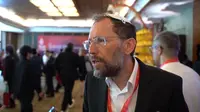 Direktur Beit Midrash for Judaism and Humanity, Rabbi Yakov Nagen&nbsp;menilai, R20 adalah forum penting untuk menjembatani beragam sudut pandang keberagaman agama di berbagai belahan dunia. (Foto:Liputan6/Muhammad Radityo Primasmoro)