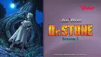 Dr Stone S3 part 2 kini bisa disaksikan di Vidio (Dok.Vidio)