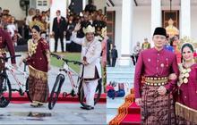 Juara Busana Terbaik, Potret Annisa dan Agus Yudhoyono Tampil Menawan Pakai Baju Adat Bugis - Dapat Hadiah Sepeda