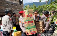 Polres Nagan Raya Salurkan Bantuan Korban Banjir Bandang, Wujud Kepedulian Polri