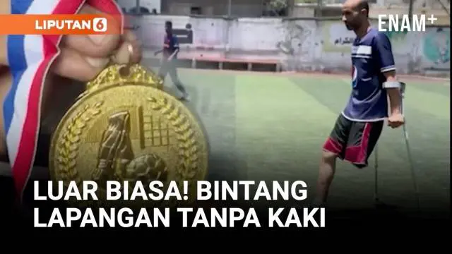 Haru dari Gaza: Hilang Kaki, Tak Hilang Cinta Pada Sepak Bola