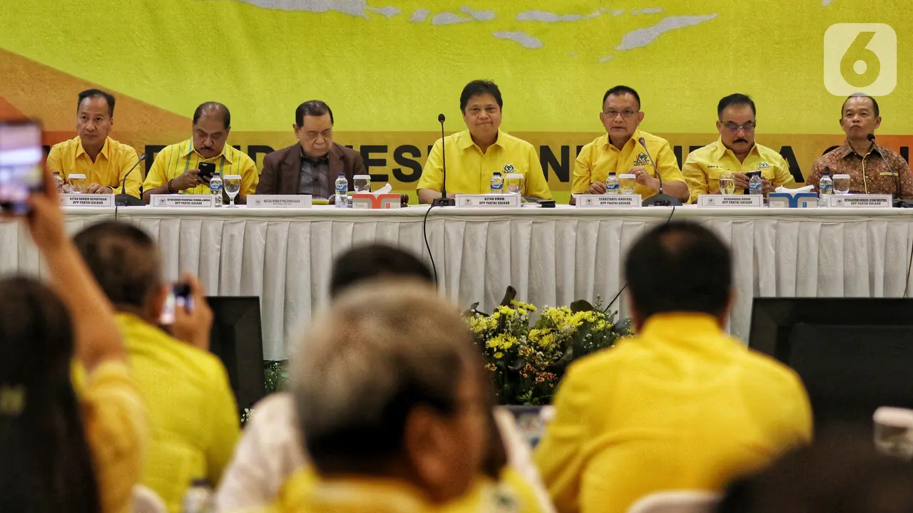 DPP Partai Golkar Gelar Rapat Pleno Bahas Munas