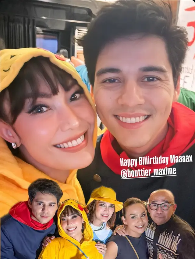 Ayu Dewi saat Ulang Tahun Maxime Bouttier Bertema Anime. [@ayudewi777]
