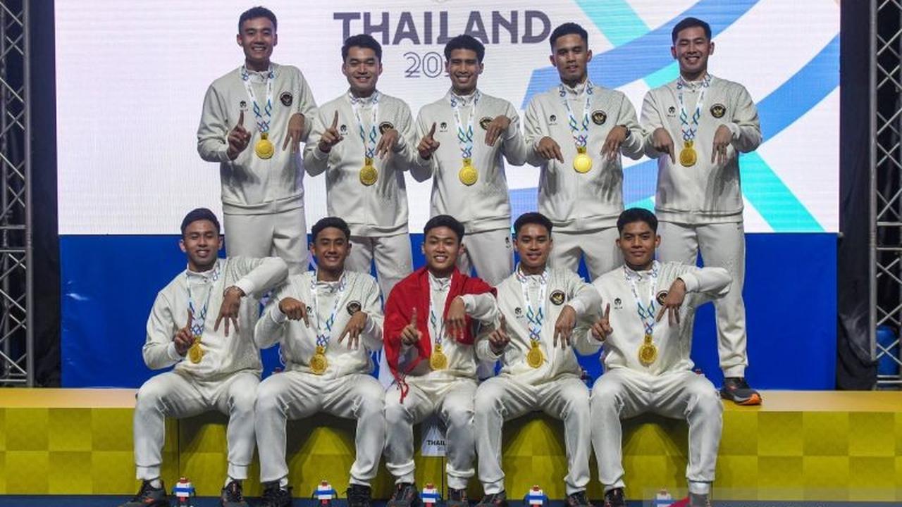 Indonesia Peringkat Kedua Klasemen SEA Games Thailand 2025, Raih 5 Emas di Hari Kedua