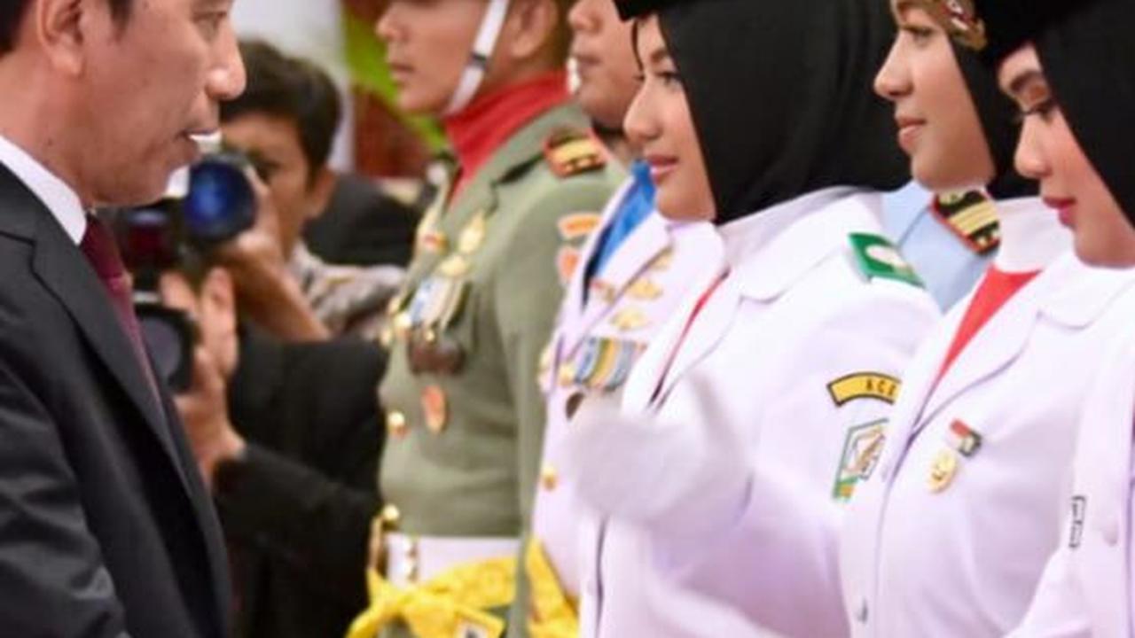 Daftar Lengkap Nama 76 Anggota Paskibraka HUT ke-78 RI di Istana Merdeka